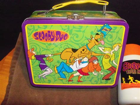 scooby doo tin lunch box